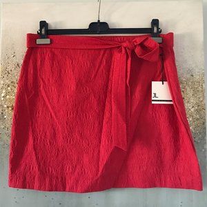 🇨🇦 Jules & Leopold Textured Floral Skirt (NWT)